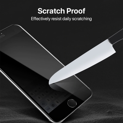 Skärmskydd Privacy iPhone 7/8/SE 2020 - 3D Härdat Glas Svart Bulk