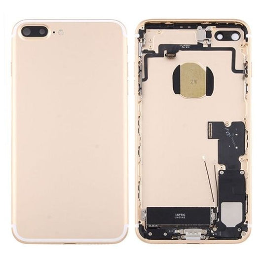 iPhone 7 Plus Back Cover OEM with Small Parts Gold
