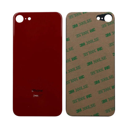 iPhone 8 Back Cover OEM Red-Big Camera Hole Size