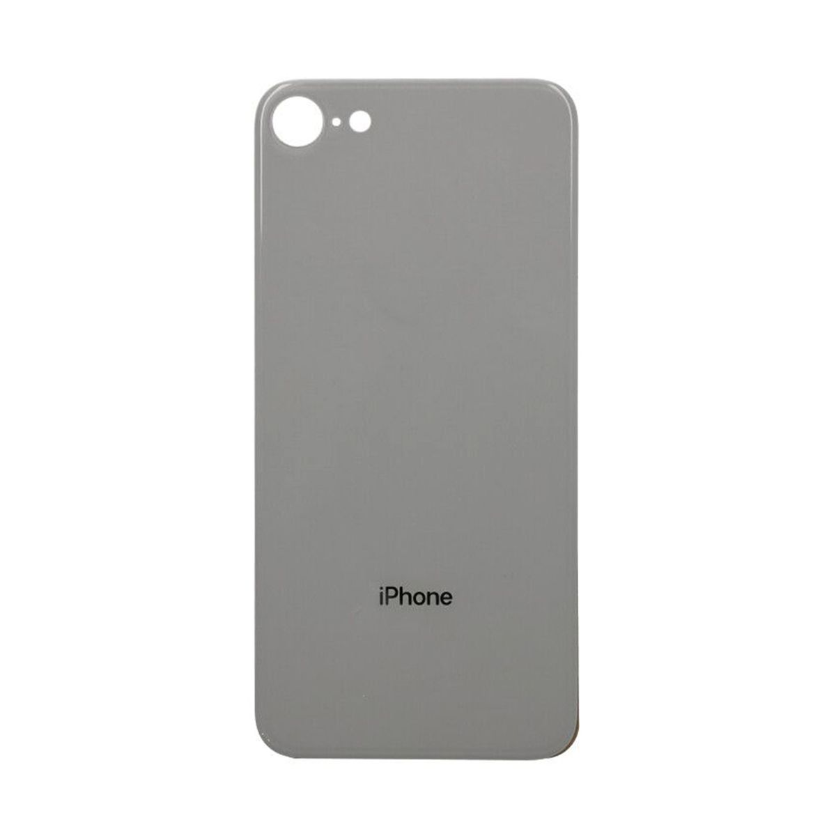 iPhone 8 Back Cover OEM White-Big Camera Hole Size