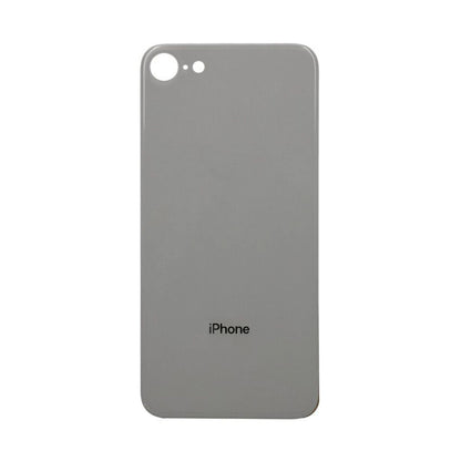 iPhone 8 Back Cover OEM White-Big Camera Hole Size