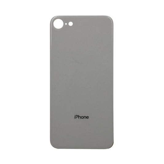 iPhone 8 Back Cover OEM White-Big Camera Hole Size