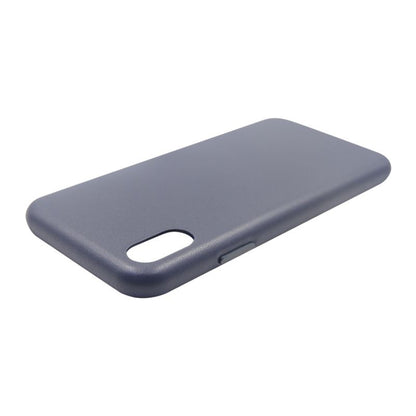 iPhone X/XS Läderfodral - Blå