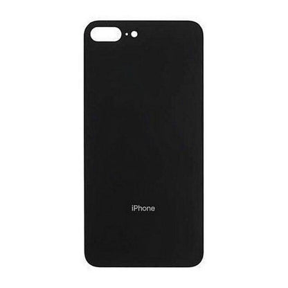 iPhone 8 Plus Back Cover OEM Black-Big Camera Hole Size