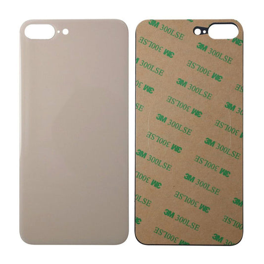 iPhone 8 Plus Baksida Glas - Guld