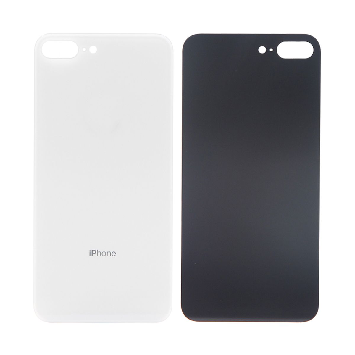 iPhone 8 Plus Back Cover OEM White -Big Camera Hole Size