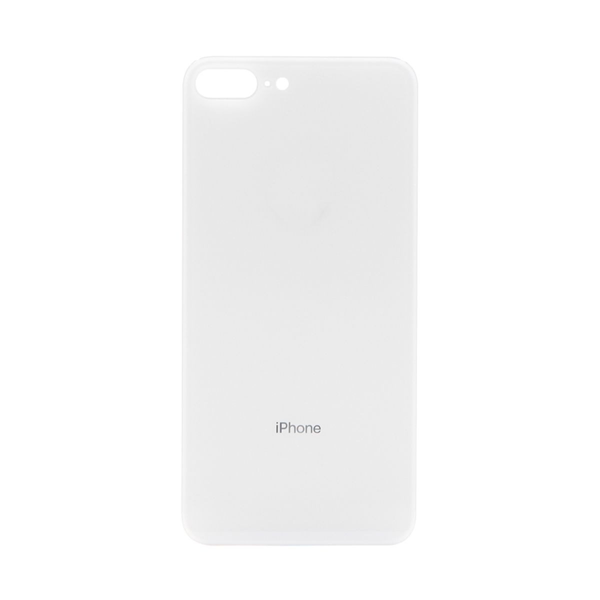 iPhone 8 Plus Back Cover OEM White -Big Camera Hole Size