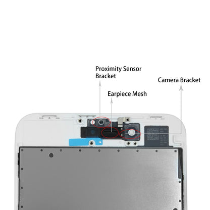 iPhone 8 Plus LCD Skärm Refurbished - Vit