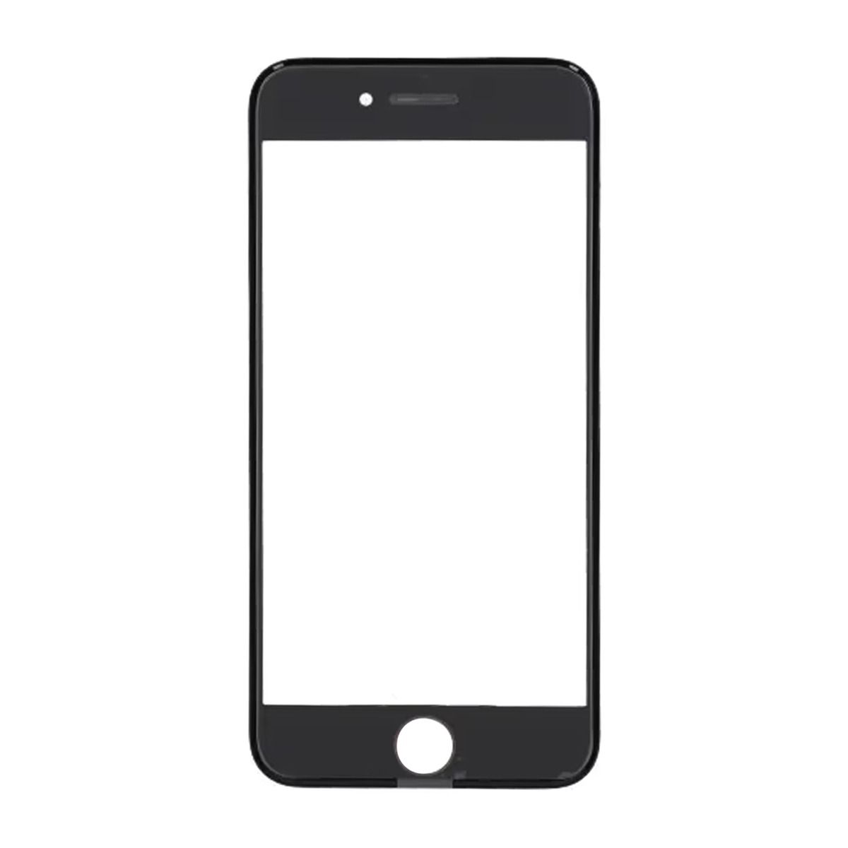 iPhone 8 Glasskärm med OCA-film - Svart