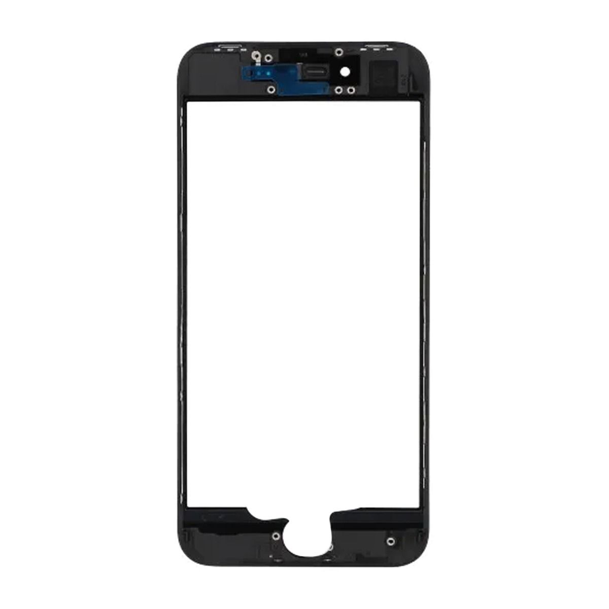 iPhone 8 Glasskärm med OCA-film - Svart