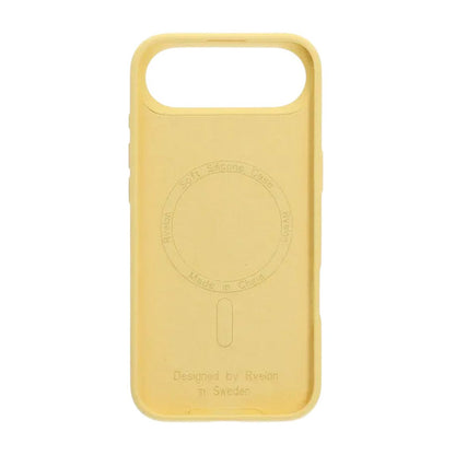 iPhone Air Case - Silicone With Magsafe Rvelon Butter Yellow