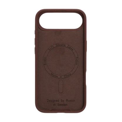 iPhone Air Case - Silicone With Magsafe Rvelon Earthy Brown