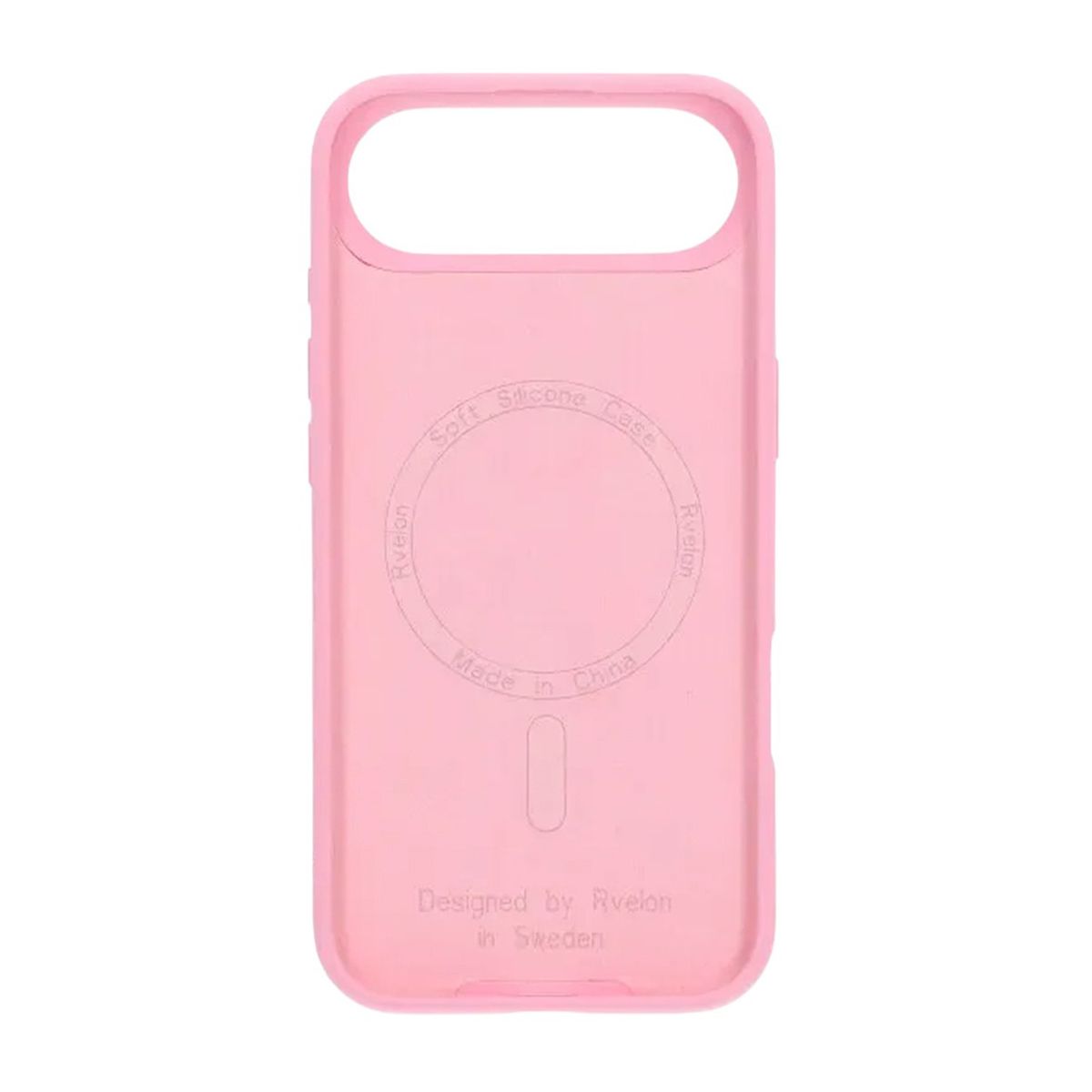 iPhone Air Case - Silicone With Magsafe Rvelon Powder Pink