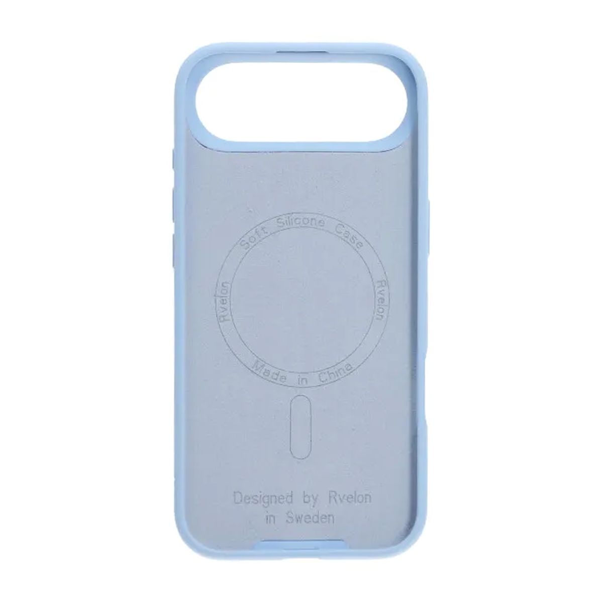 iPhone Air Case - Silicone With Magsafe Rvelon Sky Blue