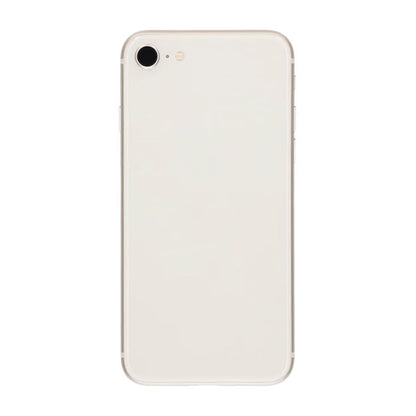 iPhone SE 2020 Baksida med Komplett Ram OEM - Vit