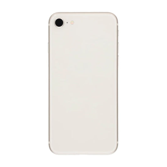 iPhone SE 2020 Baksida med Komplett Ram OEM - Vit