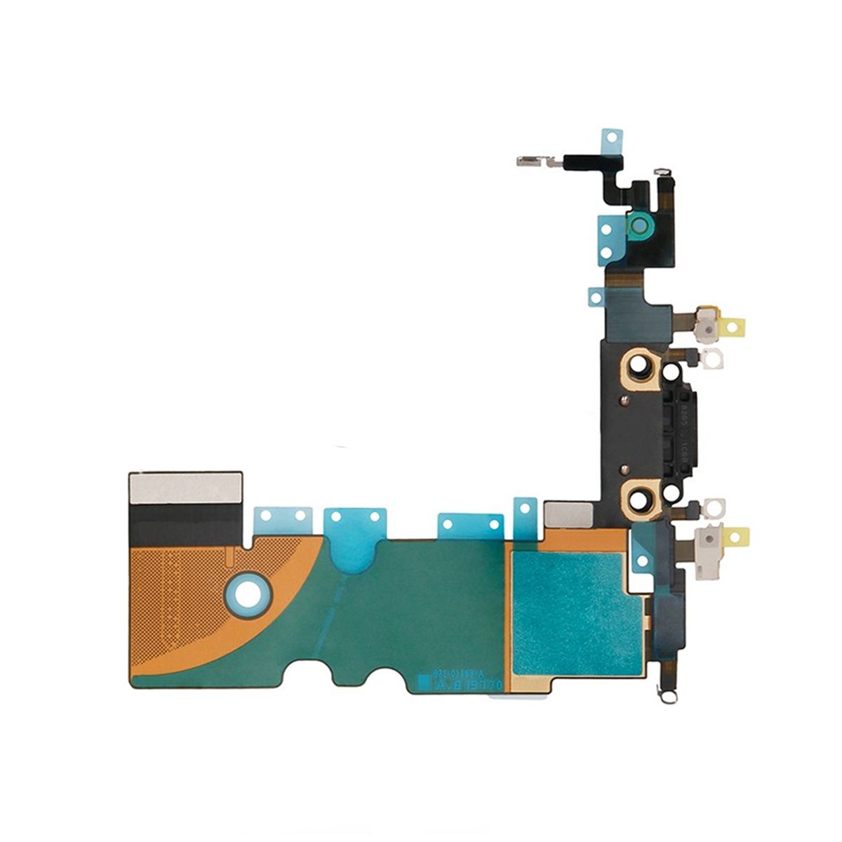 iPhone SE 2022 Laddkontakt med Flexkabel  - Svart