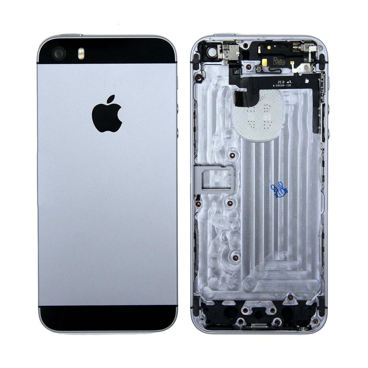 iPhone SE Baksida/Ram - Svart