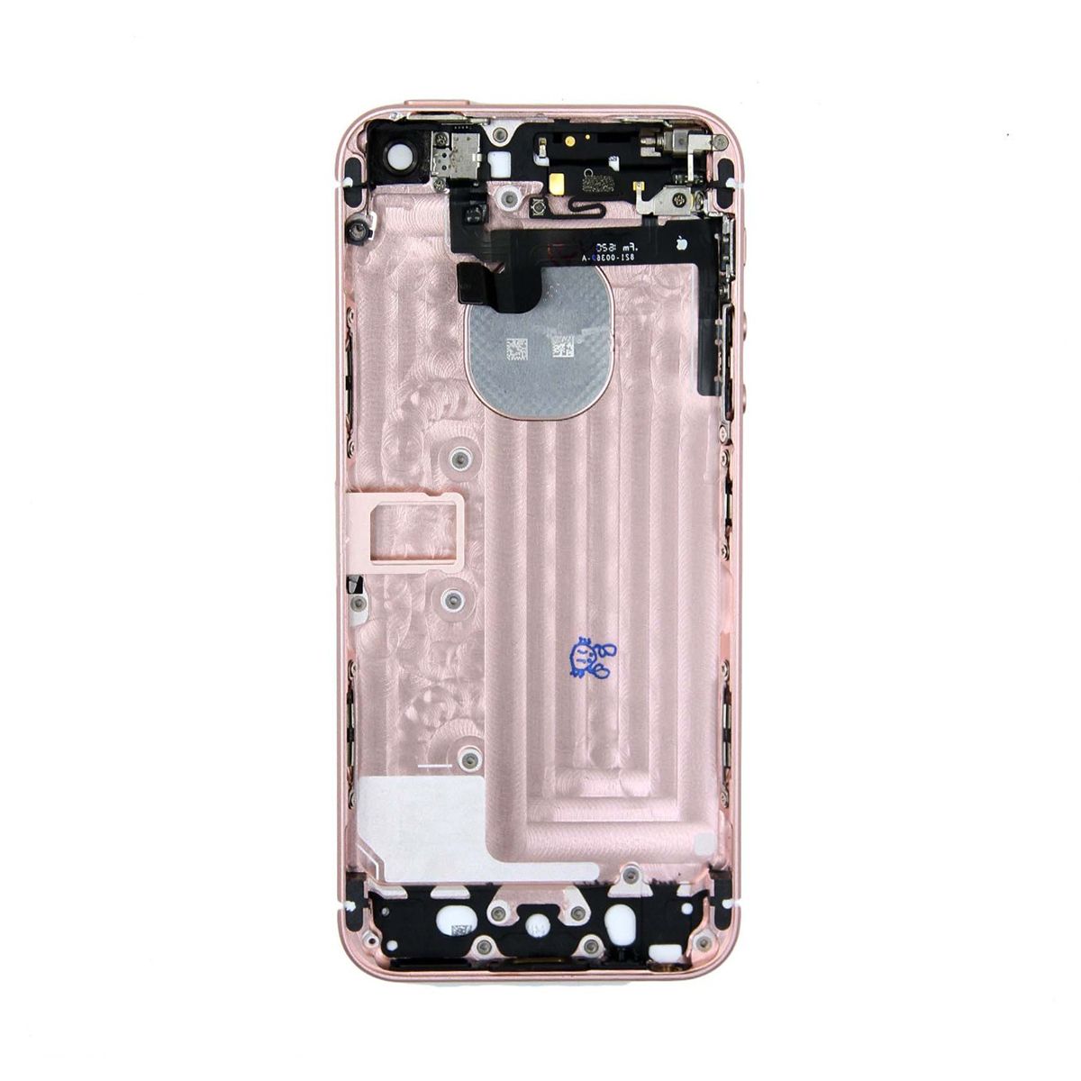 iPhone SE Baksida/Ram - Roséguld