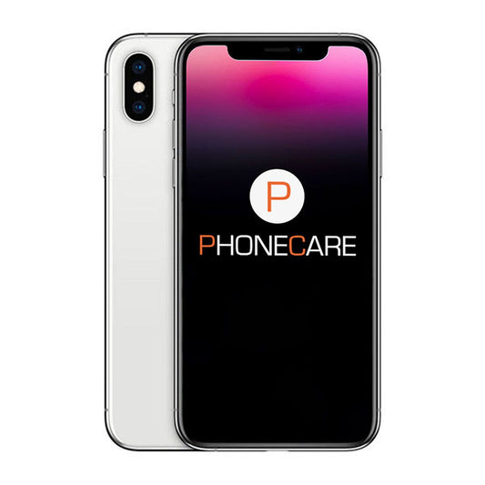 Begagnad iPhone X 64GB Silver – Nyskick