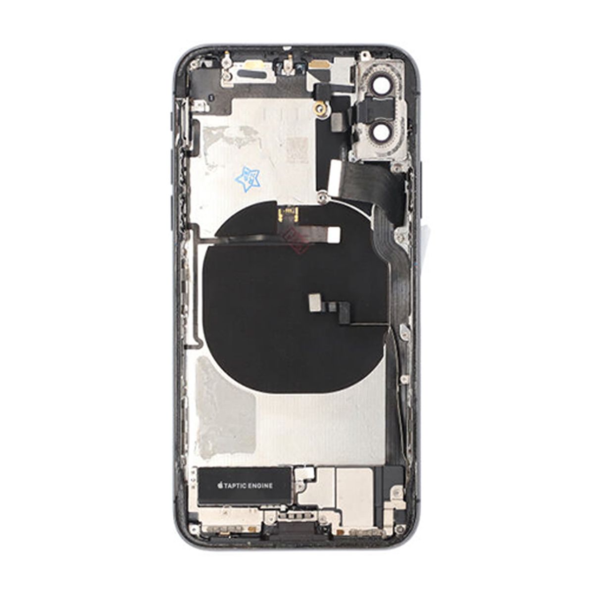iPhone X Baksida med Komplett Ram - Svart