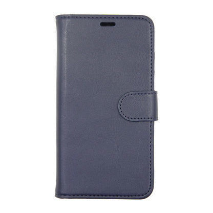 iPhone X/XS Plånboksfodral Magnet Läder med Stativ - Blå