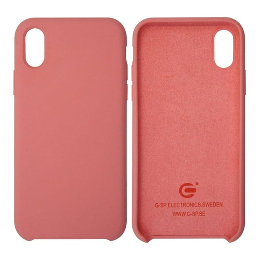 Mobilskal Silikon iPhone X/XS - Rosa