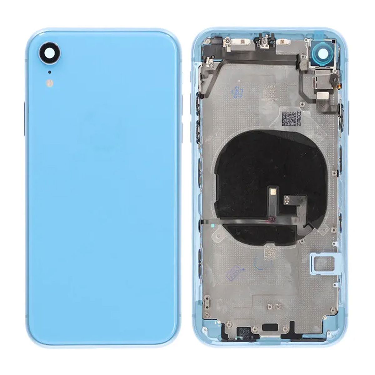 iPhone XR Back Cover Complete OEM Blue With Small Parts