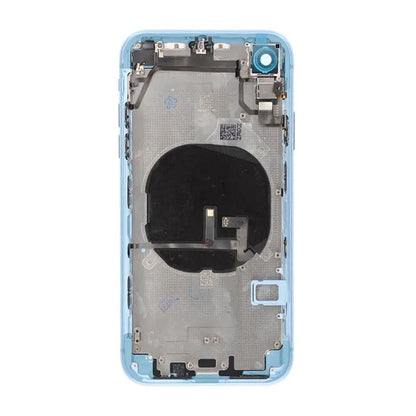 iPhone XR Back Cover Complete OEM Blue With Small Parts