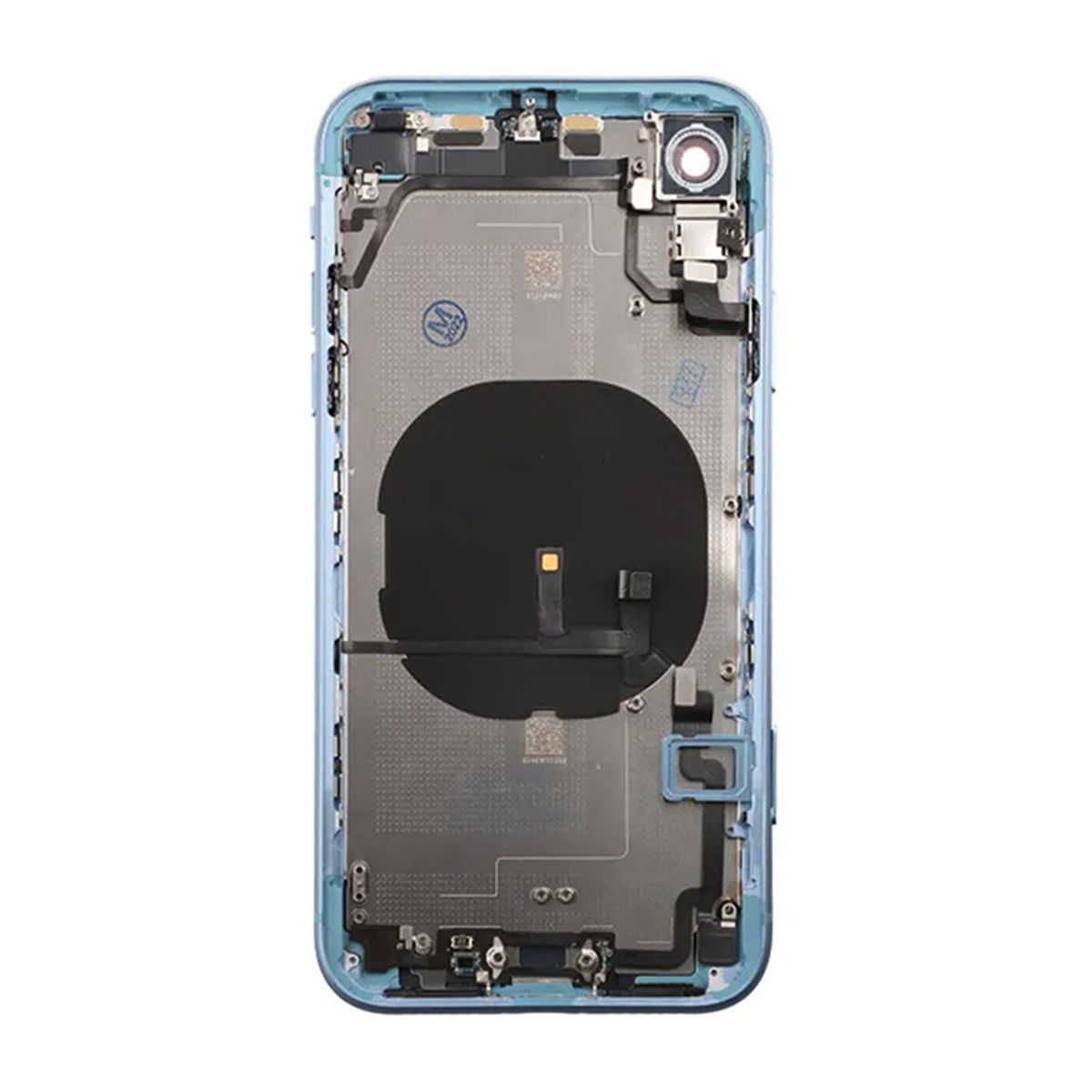 iPhone XR Back Cover Complete OEM Blue With Small Parts