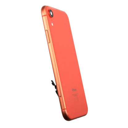 iPhone XR Back Cover Complete OEM Coral With Small Parts