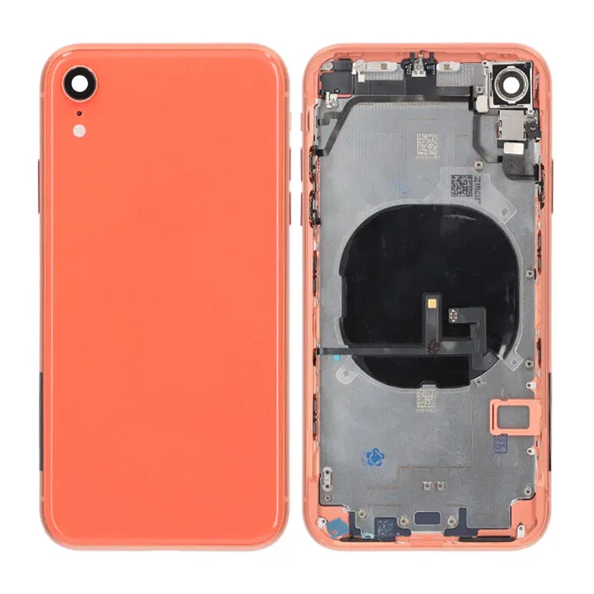 iPhone XR Back Cover Complete OEM Pink With Small Parts