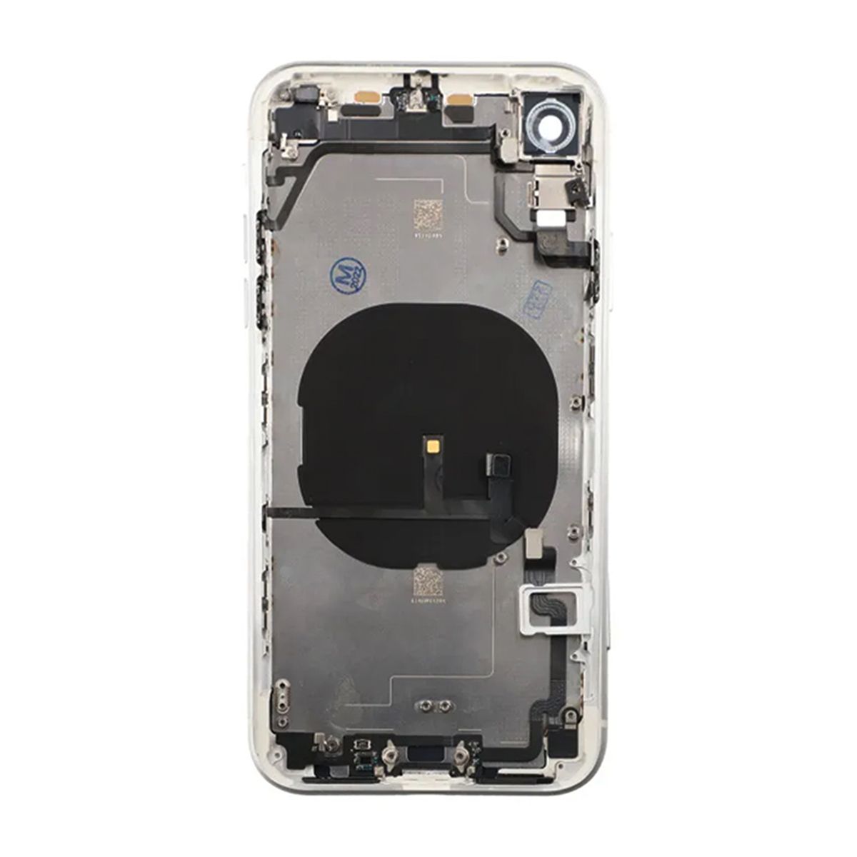 iPhone XR Back Cover Complete OEM White With Small Parts