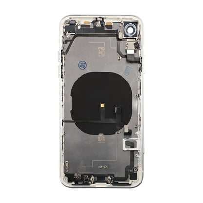iPhone XR Back Cover Complete OEM White With Small Parts