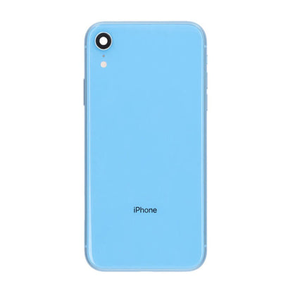 iPhone XR Baksida med Komplett Ram - Blå