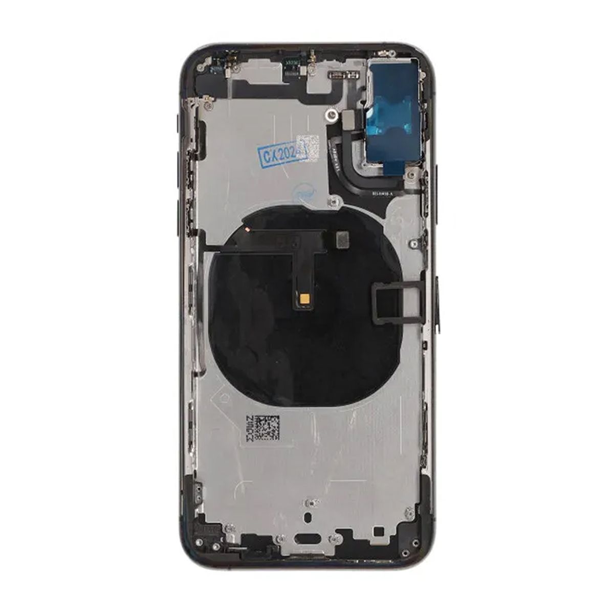 iPhone XS Baksida med Komplett Ram OEM - Svart