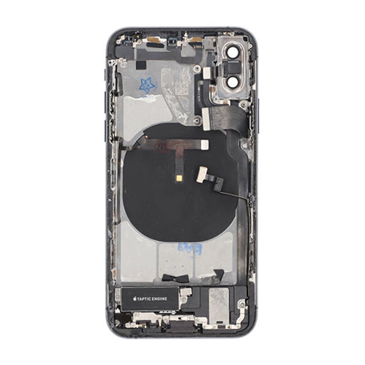 iPhone XS Back Cover with Full Frame - Black