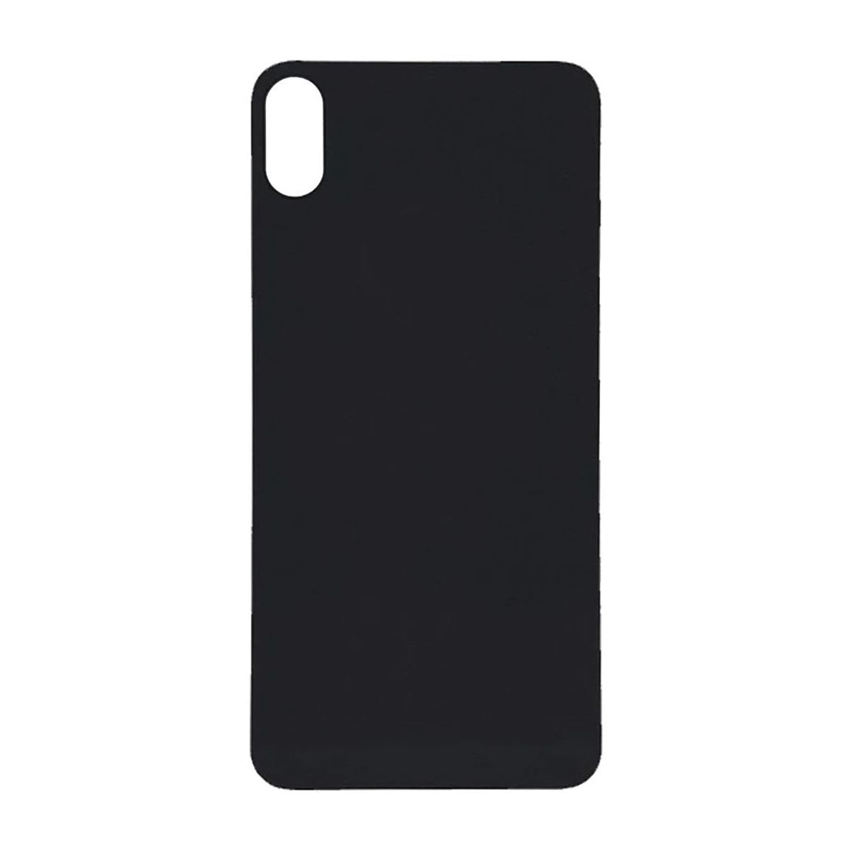 iPhone XS Max Baksida Glas - Svart