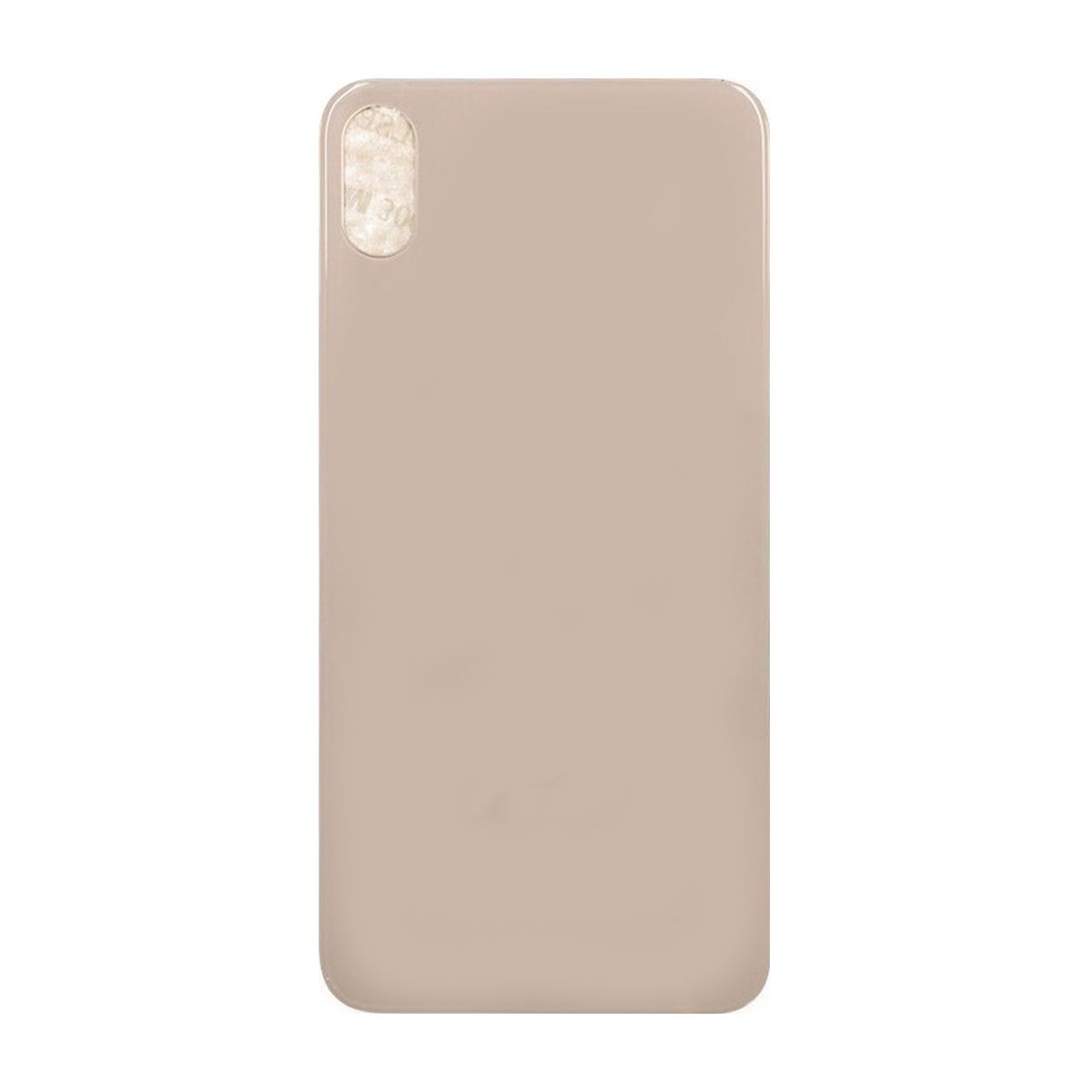 iPhone XS Max Baksida Glas - Guld
