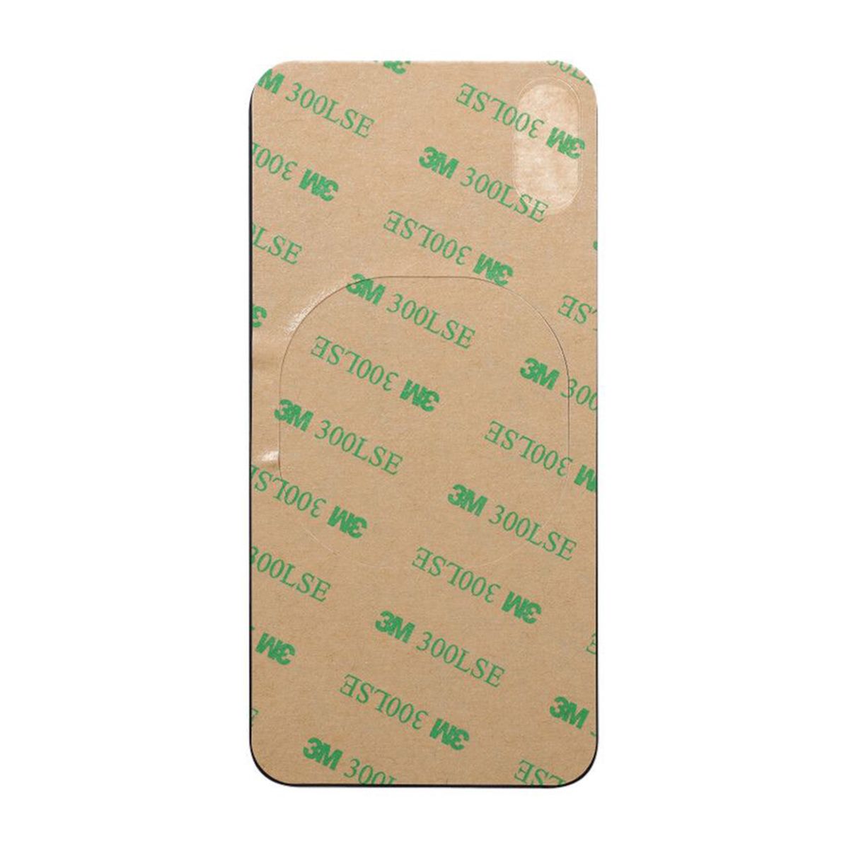 iPhone XS Max Baksida Glas - Vit