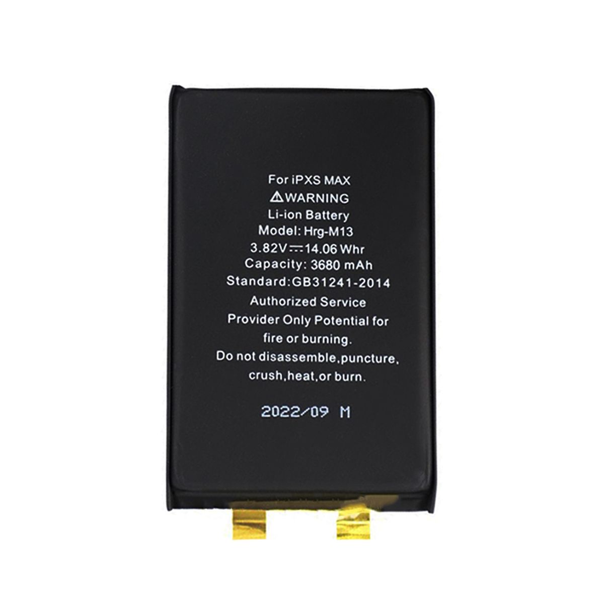 iPhone XS Max Högkapacitet Batteri