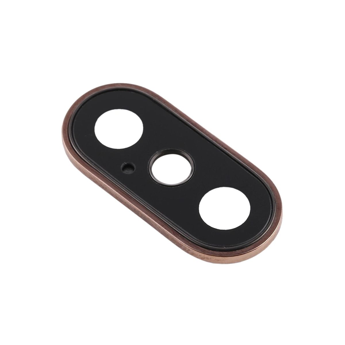iPhone XS/XS Max Kameralins med Ram - Guld