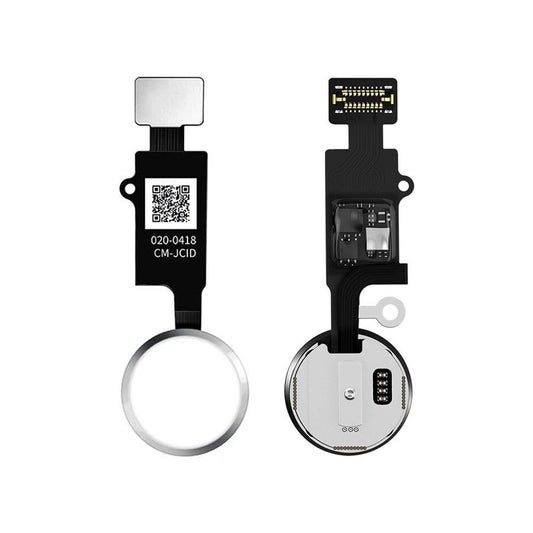 JCID 6e Gen Hemknappskabel iPhone 7/7 Plus/8/8 Plus - Vit