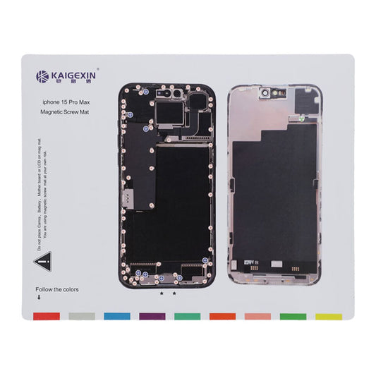 Magnetisk skruvmatta för iPhone 15 Pro Max