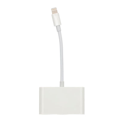 Lightning till Ethernet + Lighnting + USB A
