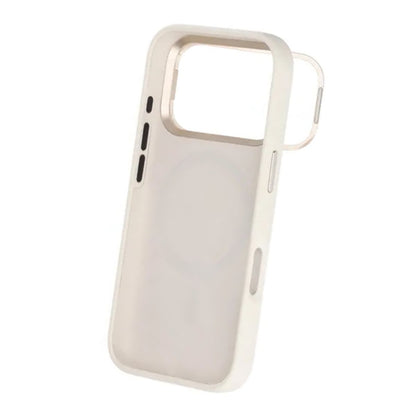 Mobilskal Silikon Magsafe och Statv iPhone 17 Pro Max - Vit