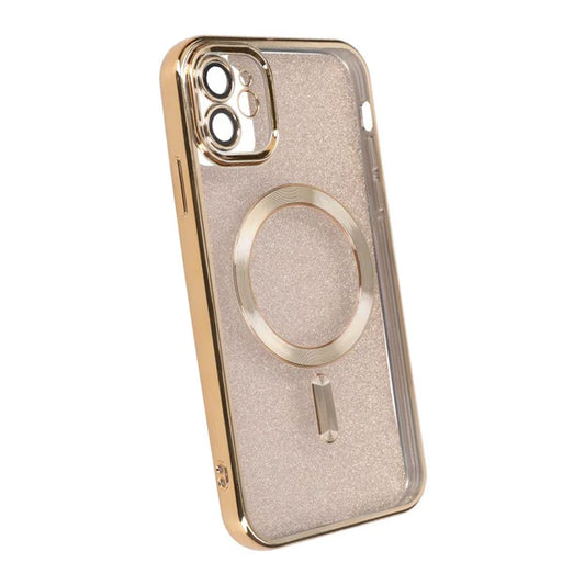 Luxury Mobilskal med Magsafe iPhone 11 - Guld