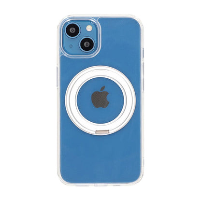 Matte case 360 rotating bracket Mobile Phone Case For iPhone 13/14 transparent