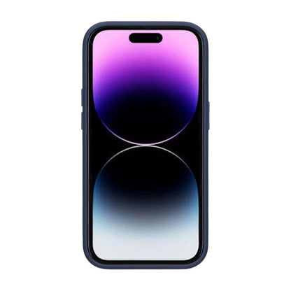 Matte case 360 ​​rotating bracket Mobile Phone Case For iPhone 14 Pro Blue