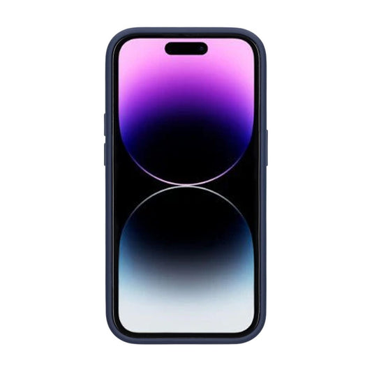 Matte case 360 ​​rotating bracket Mobile Phone Case For iPhone 14 Pro Blue